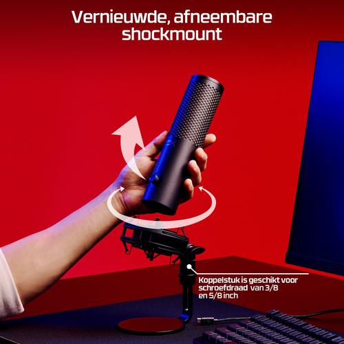 HyperX QuadCast 2 S - USB-microfoon (zwart) - Image 10