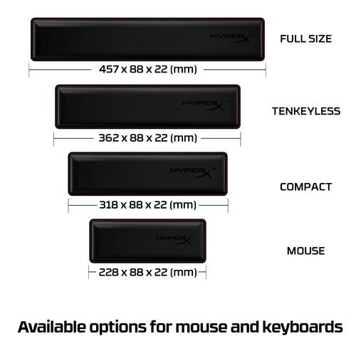 HyperX Wrist Rest - Toetsenbord - Compact 60% 65% - Image 3