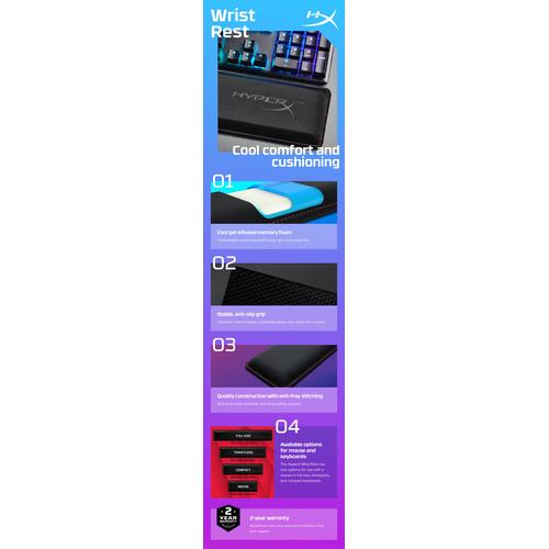 HyperX Wrist Rest - Toetsenbord - Compact 60% 65% - Image 9