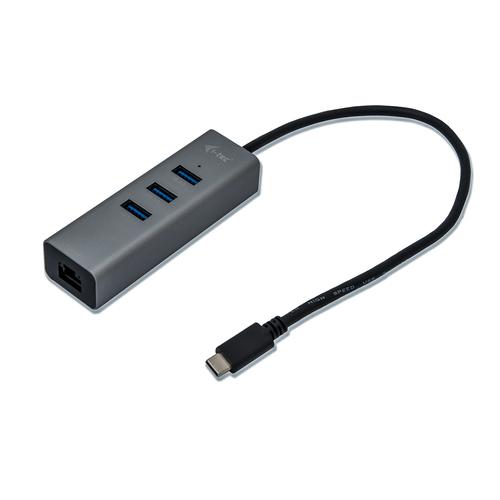 i-tec Metal USB-C HUB 3 Port + Gigabit Ethernet Adapter - Image 3