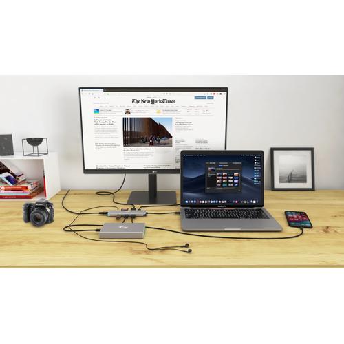 i-tec Metal USB-C Nano dockingstation 4K HDMI LAN + Stroomvoorziening 100 W - Image 2