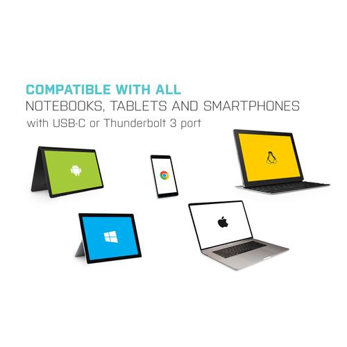 i-tec Metal USB-C Nano dockingstation 4K HDMI LAN + Stroomvoorziening 100 W - Image 4