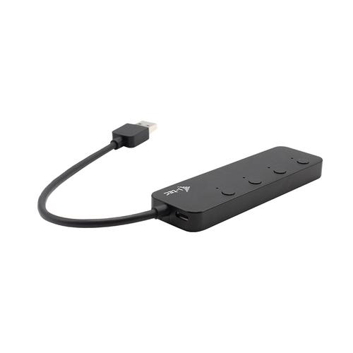 i-tec U3CHARGEHUB4 interface hub USB 3.2 Gen 1 (3.1 Gen 1) Type-A 5 Mbit/s Zwart - Image 3