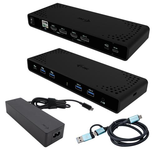 i-tec Universal Dual 4K Display Docking Station + Power Delivery 85W - Image 1