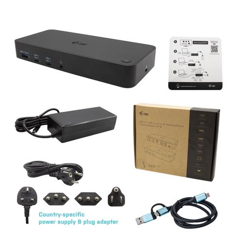 i-tec USB 3.0 / USB-C / Thunderbolt, 3x 4K Docking Station + Power Delivery 100W - Image 6