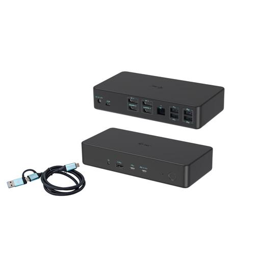i-tec USB 3.0 / USB-C / Thunderbolt 3 Professional Dual 4K Display Docking Station Generation 2 + Power Delivery 100W - Image 1