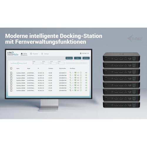 i-tec USB-C Intelligent Triple Display Docking Station + Power Delivery 100W - Image 6