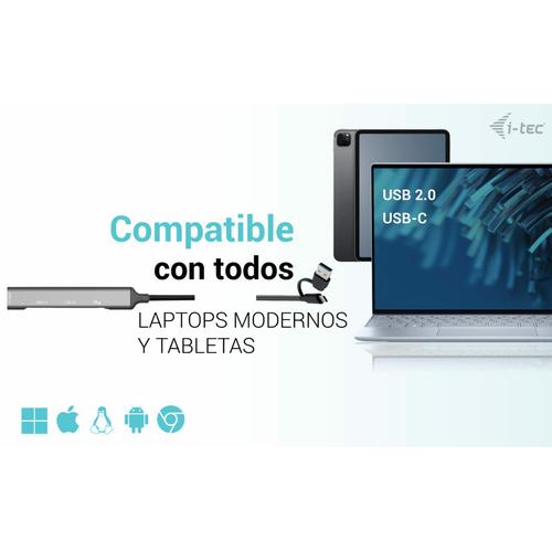 i-tec USB-C/USB-A Metal HUB 1x USB 3.0 + 3x USB 2.0 - Image 6