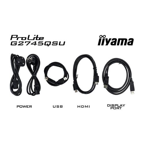 iiyama G-MASTER G2745QSU-B2 computer monitor 68,6 cm (27") 2560 x 1440 Pixels Wide Quad HD LED Zwart - Image 3