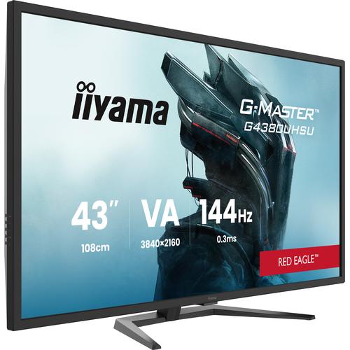 iiyama G-MASTER G4380UHSU-B2 computer monitor 108 cm (42.5") 3840 x 2160 Pixels 4K Ultra HD LED Zwart - Image 1
