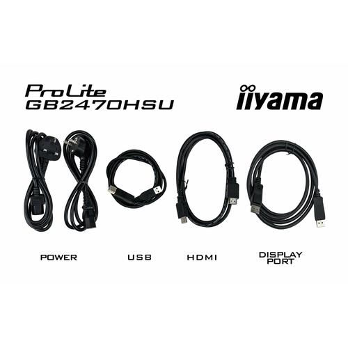 iiyama G-MASTER GB2470HSU-B6 computer monitor 60,5 cm (23.8") 1920 x 1080 Pixels Full HD LCD Zwart - Image 6