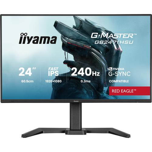 iiyama G-MASTER GB2471HSU-B1 computer monitor 60,5 cm (23.8") 1920 x 1080 Pixels Full HD Zwart - Image 1