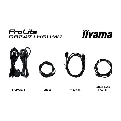 iiyama G-MASTER GB2471HSU-W1 computer monitor 60,5 cm (23.8") 1920 x 1080 Pixels Full HD LED Wit - Image 5