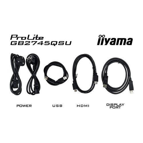 iiyama G-MASTER GB2745QSU-B2 computer monitor 68,6 cm (27") 2560 x 1440 Pixels Wide Quad HD LED Zwart - Image 5