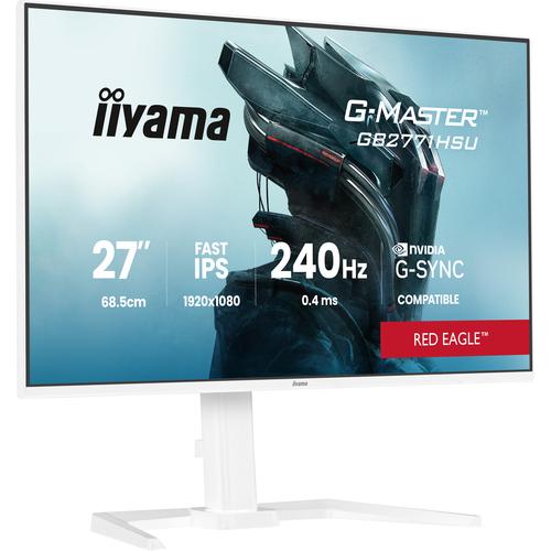iiyama G-MASTER GB2771HSU-W1 computer monitor 68,6 cm (27") 1920 x 1080 Pixels Full HD LCD Wit - Image 1