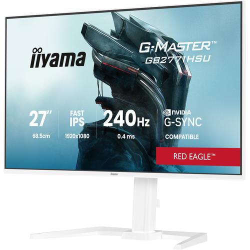 iiyama G-MASTER GB2771HSU-W1 computer monitor 68,6 cm (27") 1920 x 1080 Pixels Full HD LCD Wit - Image 5