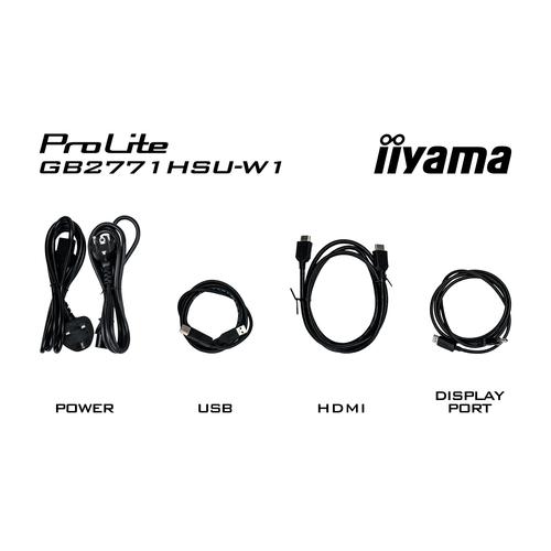 iiyama G-MASTER GB2771HSU-W1 computer monitor 68,6 cm (27") 1920 x 1080 Pixels Full HD LCD Wit - Image 7