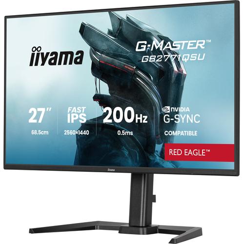 iiyama G-MASTER GB2771QSU-B1 computer monitor 68,6 cm (27") 2560 x 1440 Pixels Wide Quad HD Zwart - Image 6