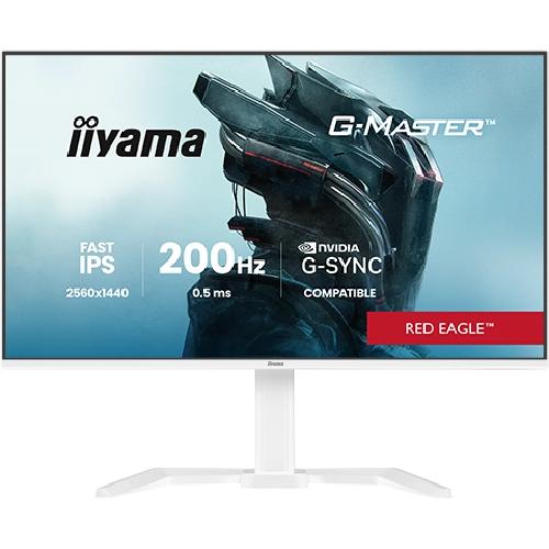 iiyama G-MASTER GB2771QSU-W1 computer monitor 68,6 cm (27") 2560 x 1440 Pixels Wide Quad HD Wit - Image 1