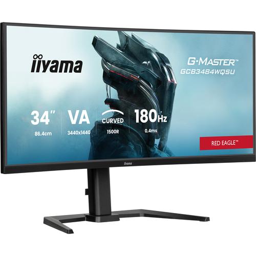 iiyama G-MASTER GCB3484WQSU-B1 computer monitor 86,4 cm (34") 3440 x 1440 Pixels UltraWide Quad HD LED Zwart - Image 1