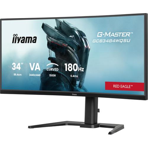iiyama G-MASTER GCB3484WQSU-B1 computer monitor 86,4 cm (34") 3440 x 1440 Pixels UltraWide Quad HD LED Zwart - Image 4