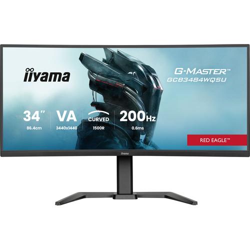 iiyama G-MASTER GCB3484WQSU-B2 34IN PRO-GAMING 0.4MS VA LCD 3440X144 computer monitor 86,4 cm (34") 3440 x 1440 Pixels UltraWide Quad HD Zwart - Image 5
