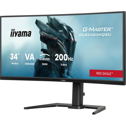 iiyama G-MASTER GCB3484WQSU-B2 34IN PRO-GAMING 0.4MS VA LCD 3440X144 computer monitor 86,4 cm (34") 3440 x 1440 Pixels UltraWide Quad HD Zwart - Image 6