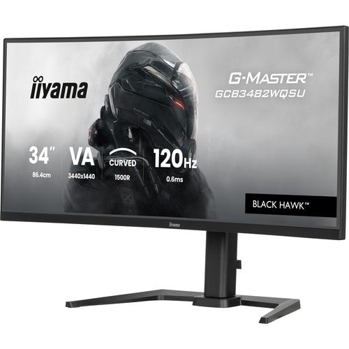 iiyama GCB3482WQSU-B1 computer monitor 86,4 cm (34") 3440 x 1440 Pixels UltraWide Quad HD LED Zwart - Image 7