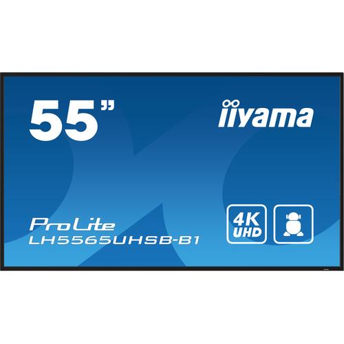 iiyama LH5565UHSB-B1 beeldkrant Kiosk-ontwerp 138,7 cm (54.6") LED Wifi 800 cd/m² 4K Ultra HD Zwart Type processor Android 11 24/7 - Image 10