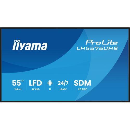 iiyama LH5575UHS-B2AG beeldkrant Digitale signage flatscreen 138,7 cm (54.6") LCD Wifi 500 cd/m² 4K Ultra HD Zwart Type processor Android 11 24/7 - Image 10