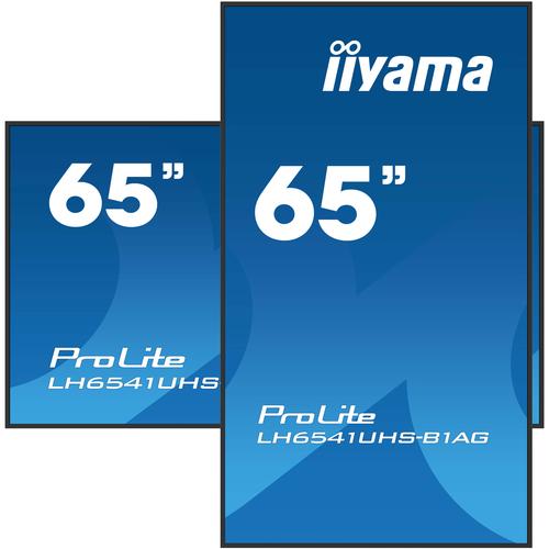 iiyama LH6541UHS-B1AG beeldkrant 163,8 cm (64.5") LCD 500 cd/m² 4K Ultra HD Zwart 24/7 - Image 10