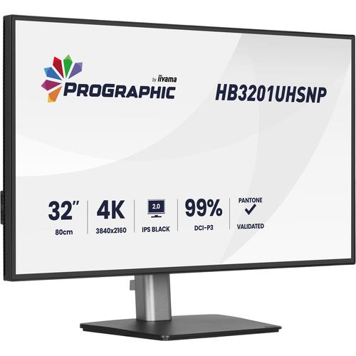 iiyama ProGraphic HB3201UHSNP-B1 computer monitor 80 cm (31.5") 3840 x 2160 Pixels 4K Ultra HD Zwart - Image 10