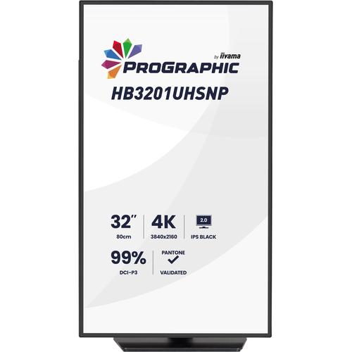 iiyama ProGraphic HB3201UHSNP-B1 computer monitor 80 cm (31.5") 3840 x 2160 Pixels 4K Ultra HD Zwart - Image 9