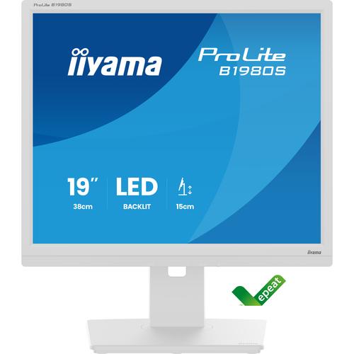 iiyama ProLite B1980S-W1 computer monitor 48,3 cm (19") 1280 x 1024 Pixels SVGA LED Wit - Image 9