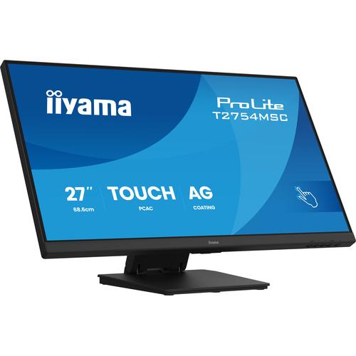 iiyama ProLite T2754MSC-B2AG computer monitor 68,6 cm (27") 1920 x 1080 Pixels Full HD LED Touchscreen Multi-gebruiker Zwart - Image 1