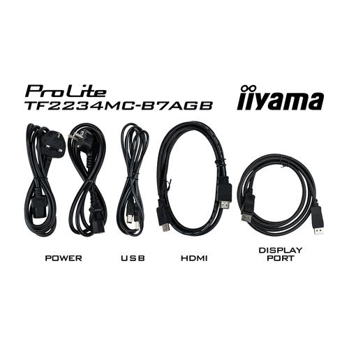 iiyama ProLite TF2234MC-B7AGB computer monitor 54,6 cm (21.5") 1920 x 1080 Pixels Full HD LED Touchscreen Multi-gebruiker Zwart - Image 3
