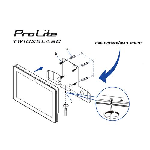 iiyama ProLite TW1025LASC-B3PNR computer monitor 25,6 cm (10.1") 1280 x 800 Pixels WXGA LED Touchscreen Multi-gebruiker Zwart - Image 2