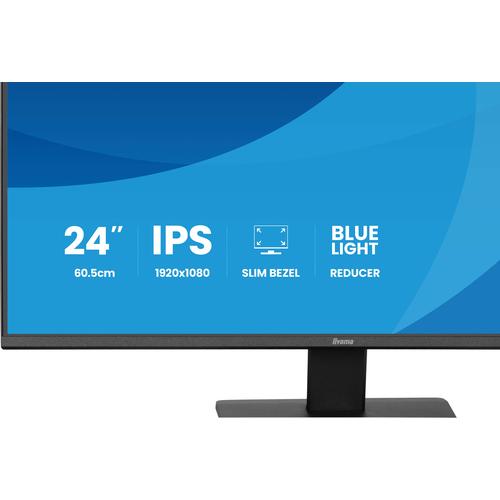 iiyama ProLite X2491H-B1 computer monitor 60,5 cm (23.8") 1920 x 1080 Pixels Full HD LCD Zwart - Image 2