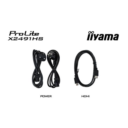 iiyama ProLite X2491HS-B1 computer monitor 60,5 cm (23.8") 1920 x 1080 Pixels Full HD LCD Zwart - Image 9