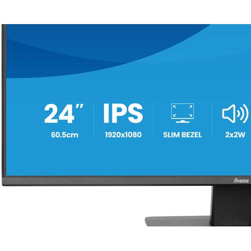 iiyama ProLite X2493HSU-B1 computer monitor 60,5 cm (23.8") 1920 x 1080 Pixels Full HD LED Zwart - Image 5