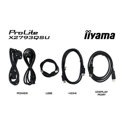 iiyama ProLite X2793QSU-B1 computer monitor 68,6 cm (27") 2560 x 1440 Pixels Quad HD LED Zwart - Image 9