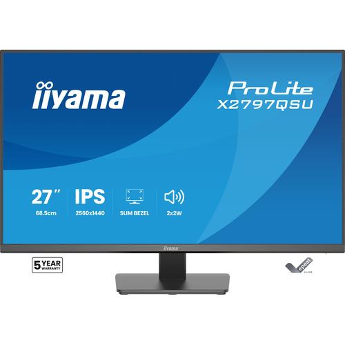 iiyama ProLite X2797QSU-B1 computer monitor 68,6 cm (27") 2560 x 1440 Pixels Quad HD LED Zwart - Image 6