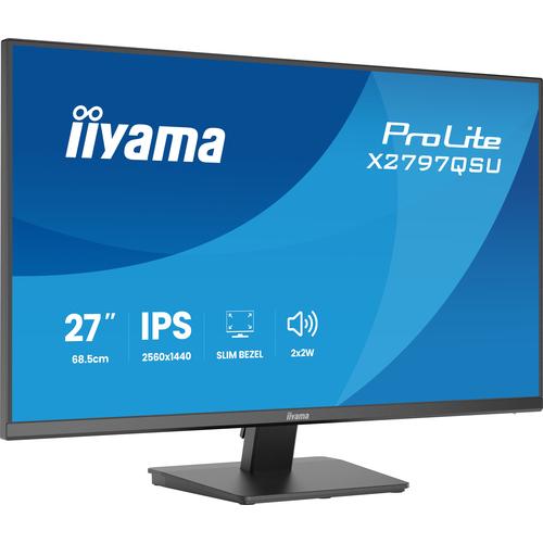 iiyama ProLite X2797QSU-B1 computer monitor 68,6 cm (27") 2560 x 1440 Pixels Quad HD LED Zwart - Image 8
