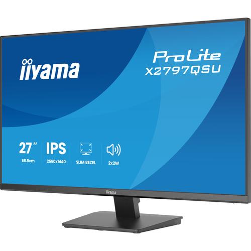 iiyama ProLite X2797QSU-B1 computer monitor 68,6 cm (27") 2560 x 1440 Pixels Quad HD LED Zwart - Image 9