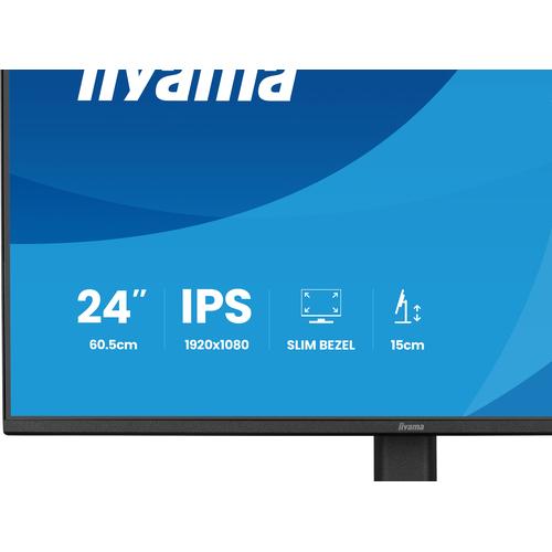 iiyama ProLite XB2491H-B1 computer monitor 60,5 cm (23.8") 1920 x 1080 Pixels Full HD LCD Zwart - Image 4