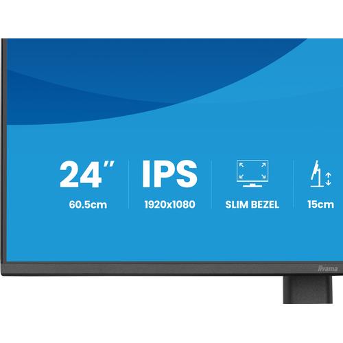 iiyama ProLite XB2493HSU-B1 computer monitor 60,5 cm (23.8") 1920 x 1080 Pixels Full HD LED Zwart - Image 5