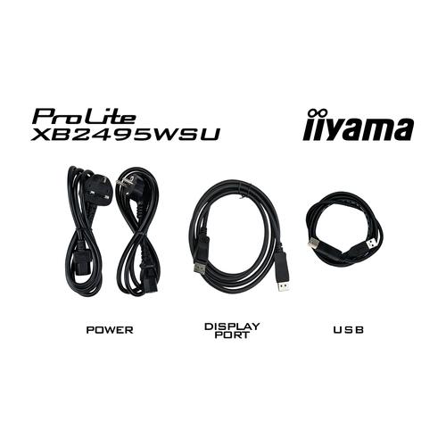 iiyama ProLite XB2495WSU-B1 computer monitor 61,2 cm (24.1") 1920 x 1200 Pixels WUXGA LCD Zwart - Image 6