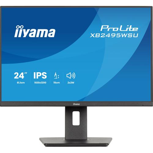 iiyama ProLite XB2495WSU-B1 computer monitor 61,2 cm (24.1") 1920 x 1200 Pixels WUXGA LCD Zwart - Image 9