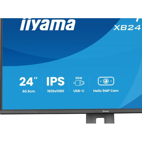 iiyama ProLite XB2497HSNH-B1 24IN IPS LCD 4MS 1920X1080 350CD/M2 HDMI/DP/USB 2 computer monitor 60,5 cm (23.8") 1920 x 1080 Pixels Full HD Zwart - Image 3