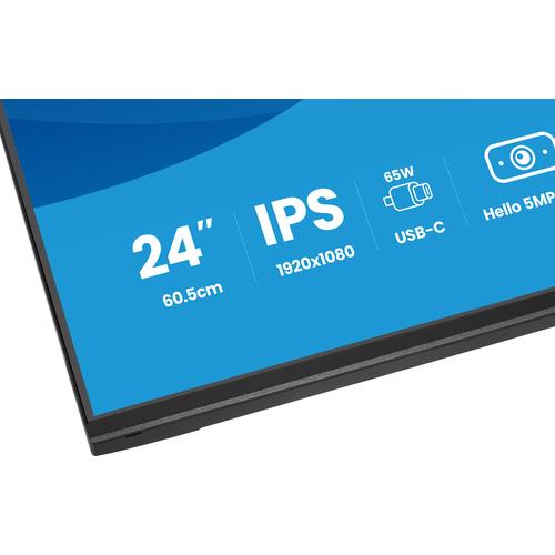 iiyama ProLite XB2497HSNH-B1 24IN IPS LCD 4MS 1920X1080 350CD/M2 HDMI/DP/USB 2 computer monitor 60,5 cm (23.8") 1920 x 1080 Pixels Full HD Zwart - Image 4